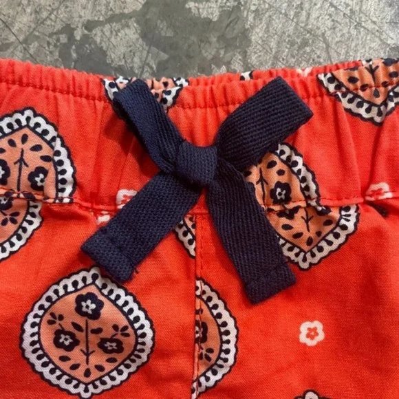 Carter's Other - Paisley Orange Blue Shorts Just One You Carter's